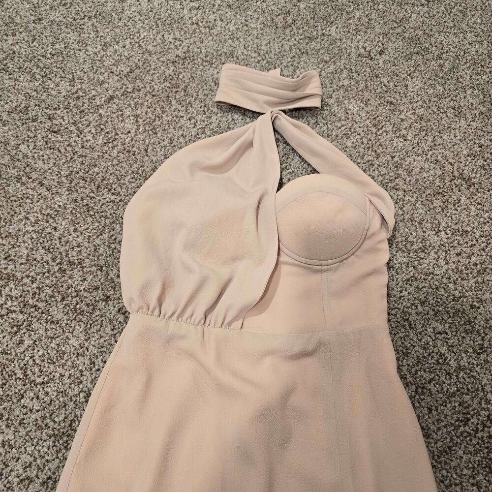 NEW NWT Women's MISHA Nude Triviatate Dress Party Formal Wedding | Size 4 - Picture 4 of 14
